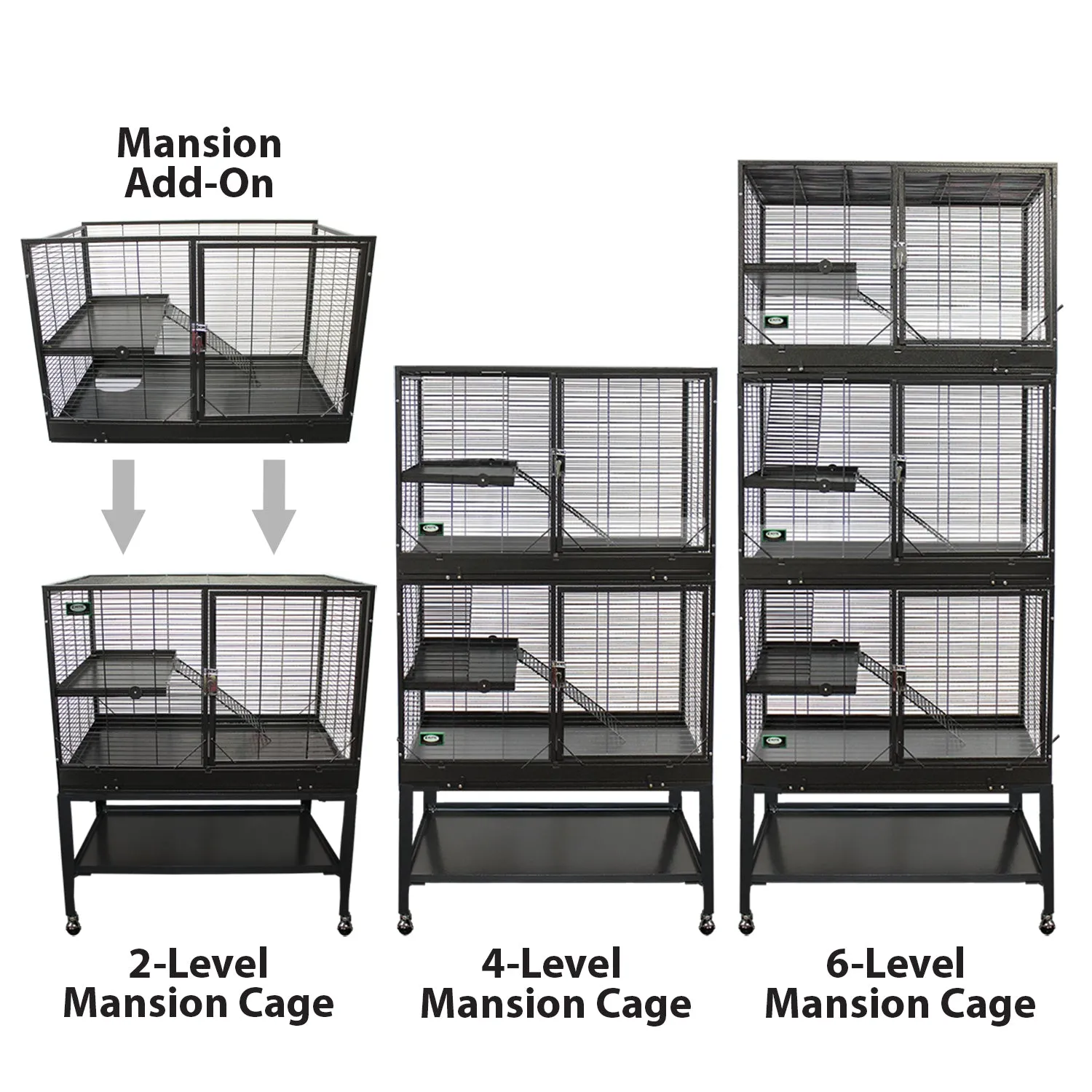 4-Level Mansion Cage