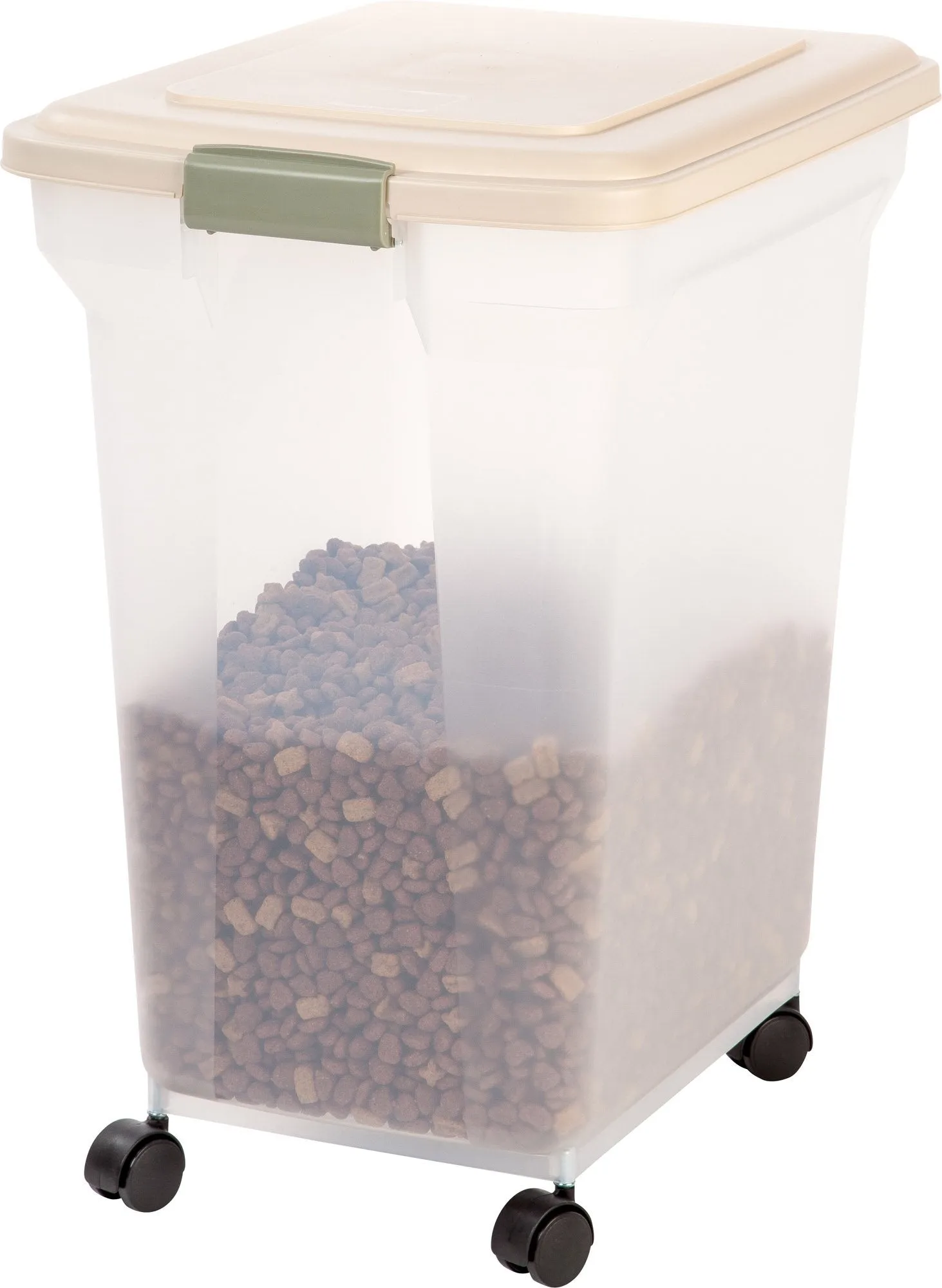 Airtight Pet Food Container WeatherPro®, Wheels - 67 QT