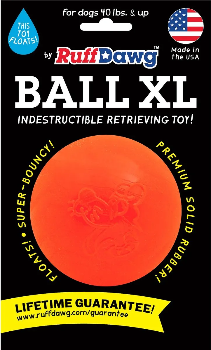 Ball XL - Dogs 40 lbs Plus - Ruff Dawg