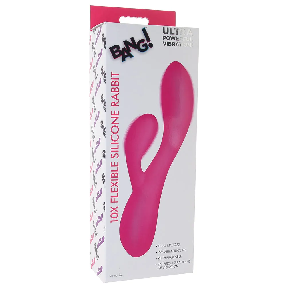 Bang! Flexible Silicone Rabbit Vibe