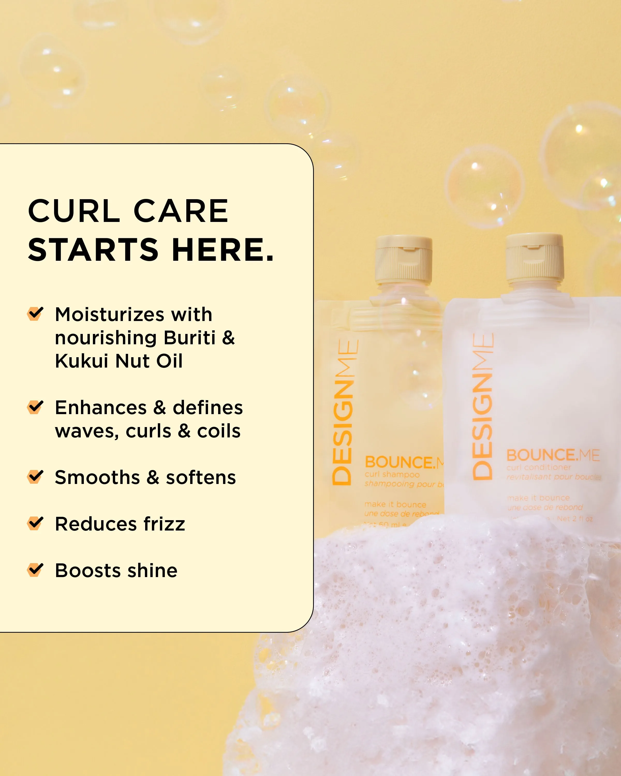 BOUNCE.ME • Curl Shampoo Discovery Size