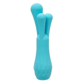 CalExotics Gia Triple Teaser Silicone Rechargeable Vibrator