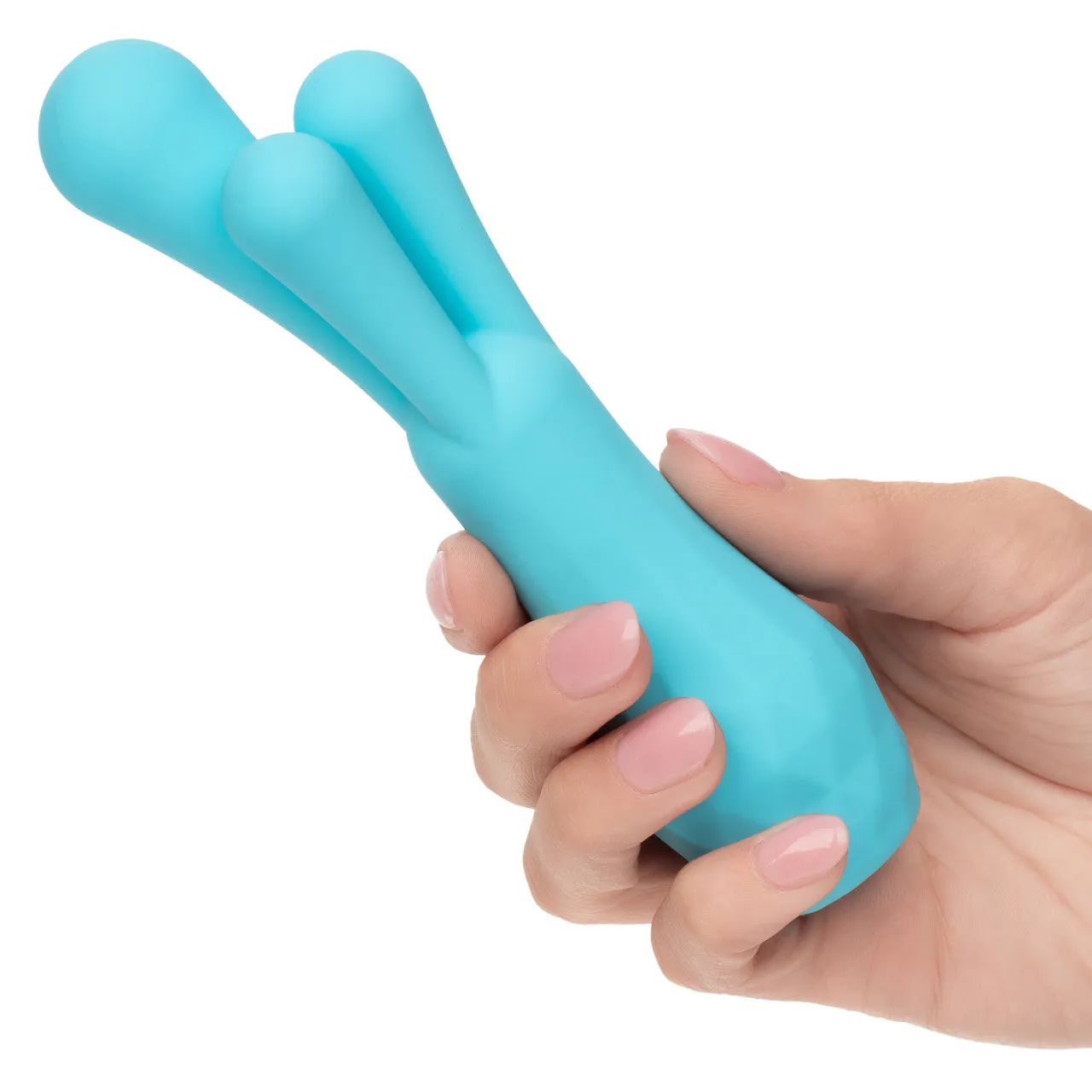 CalExotics Gia Triple Teaser Silicone Rechargeable Vibrator