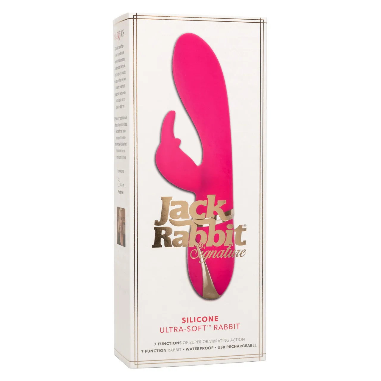 Calexotics Jack Rabbit® Signature Silicone Ultra-Soft™ Rabbit