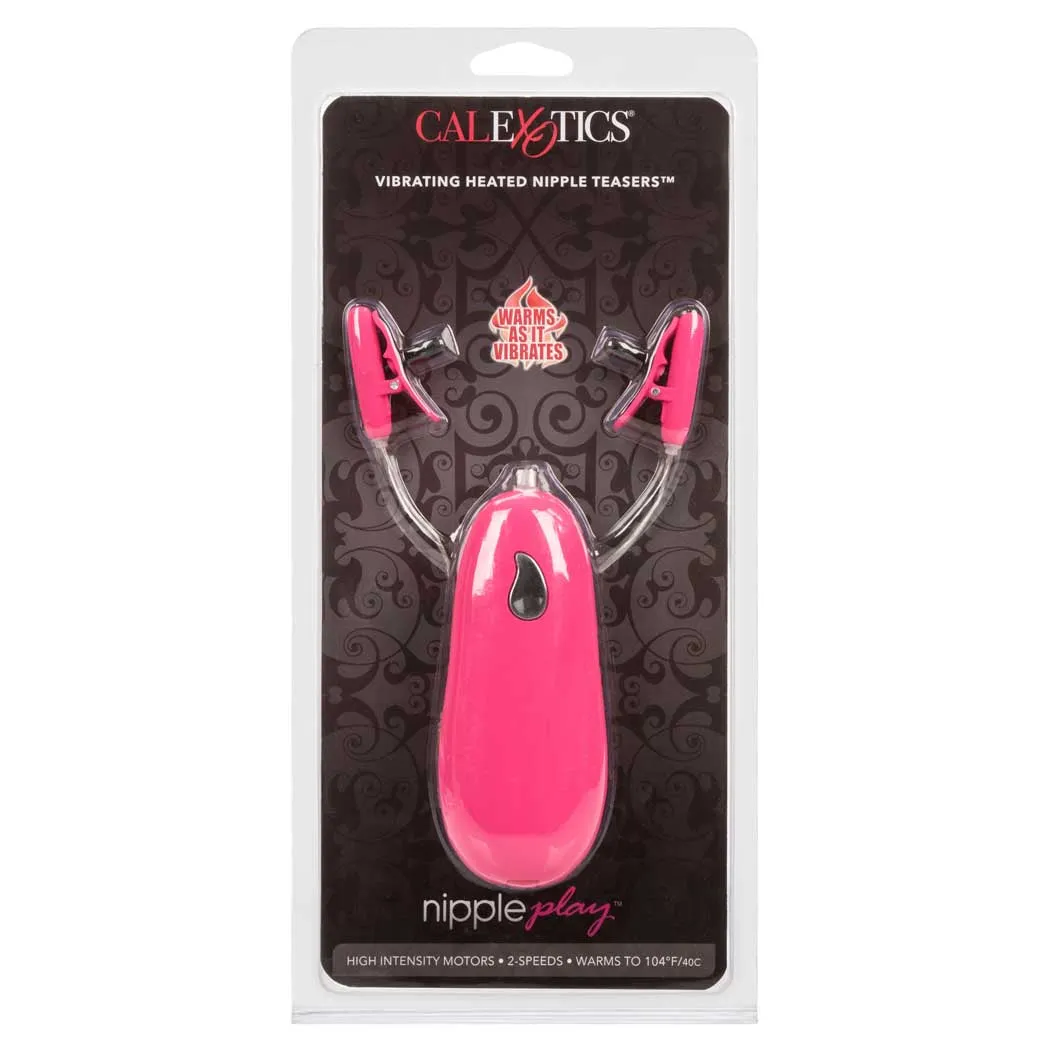 CalExotics Nipple Play Vibrating Heated Nipple Teasers