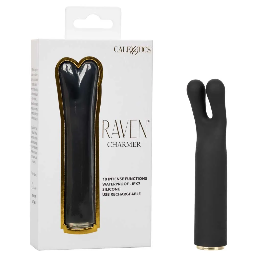 CalExotics Raven Charmer Dual Flickering Mini Massager