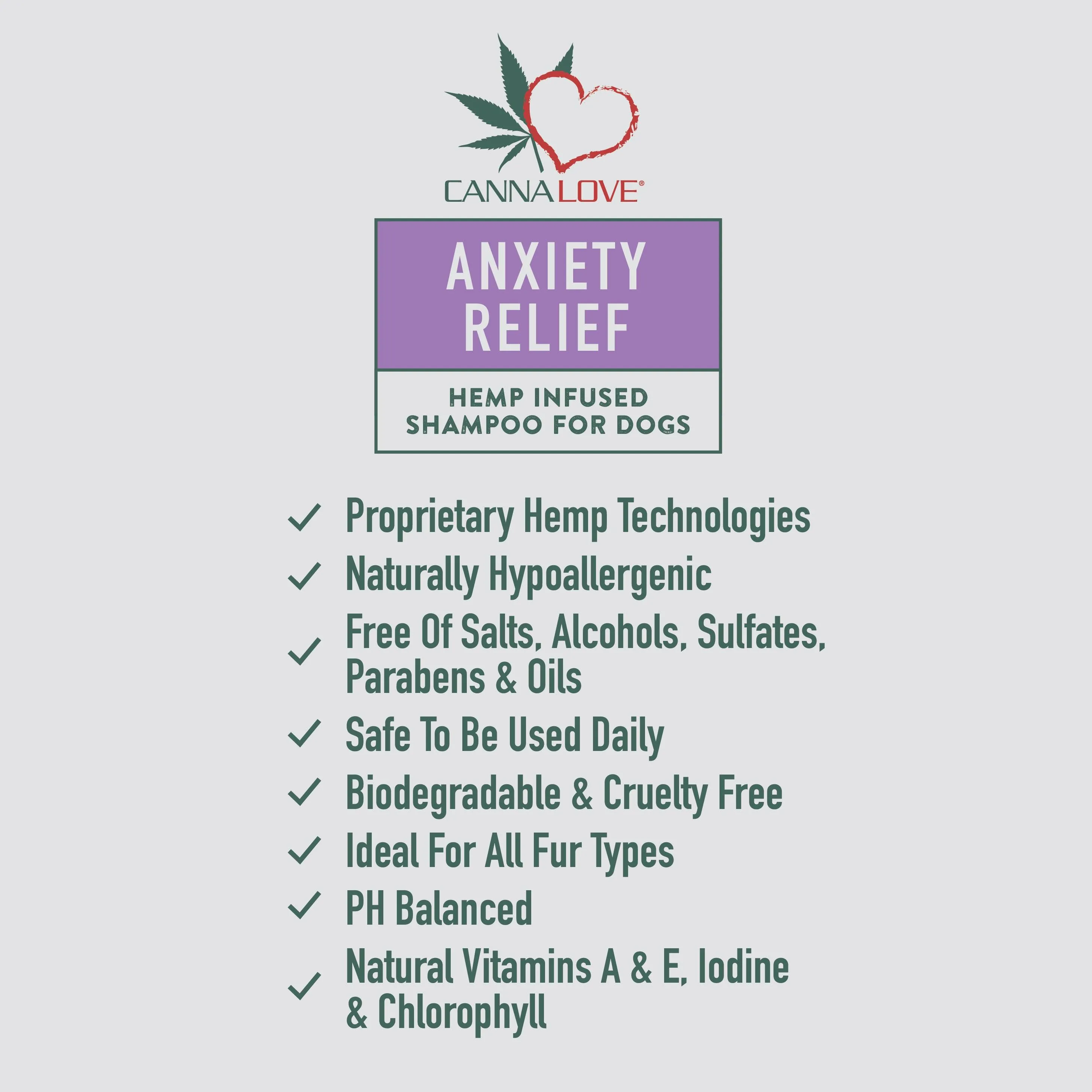 CannaLove Anxiety Relief Shampoo