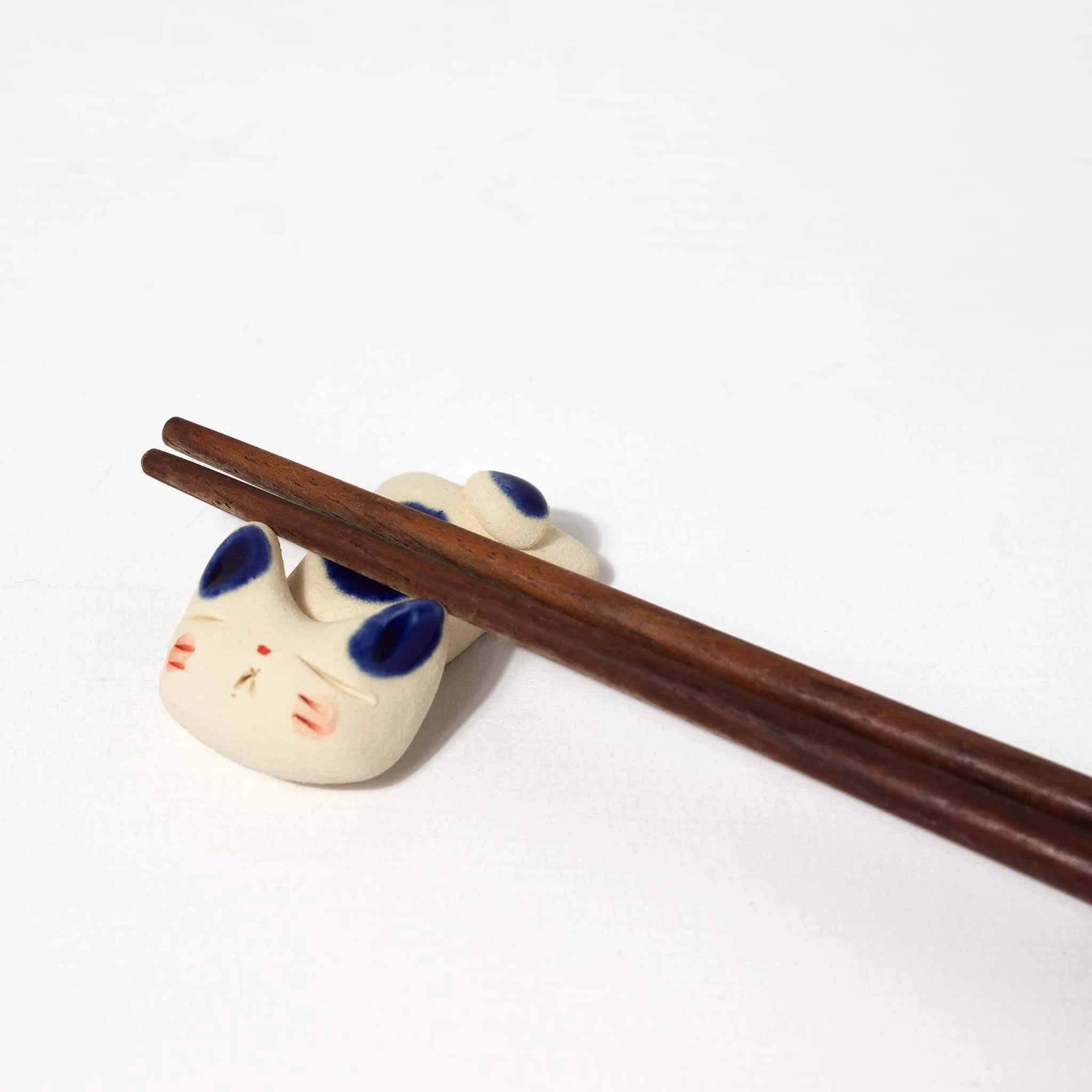 Chopstick Holder - Sleeping Cat Blue