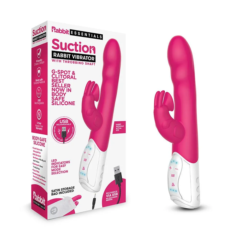 Clitoral Suction Rabbit Vibrator