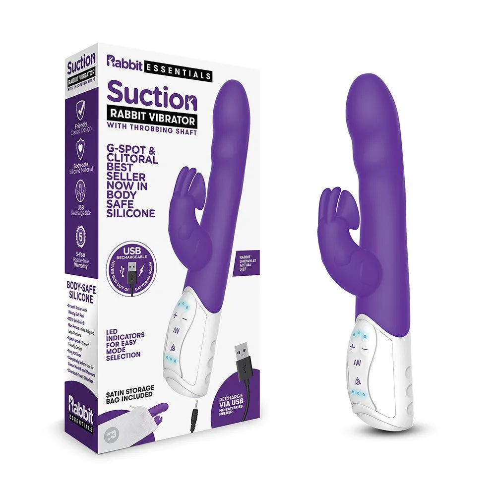 Clitoral Suction Rabbit Vibrator