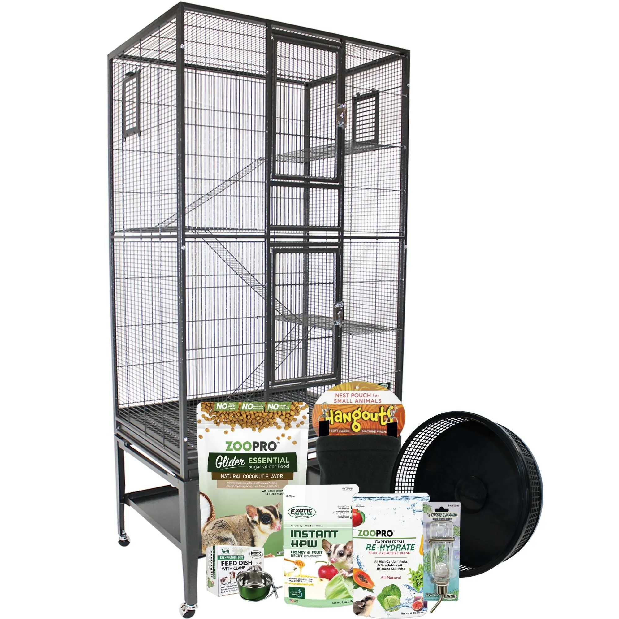 Congo Cage & Starter Pack for Sugar Gliders