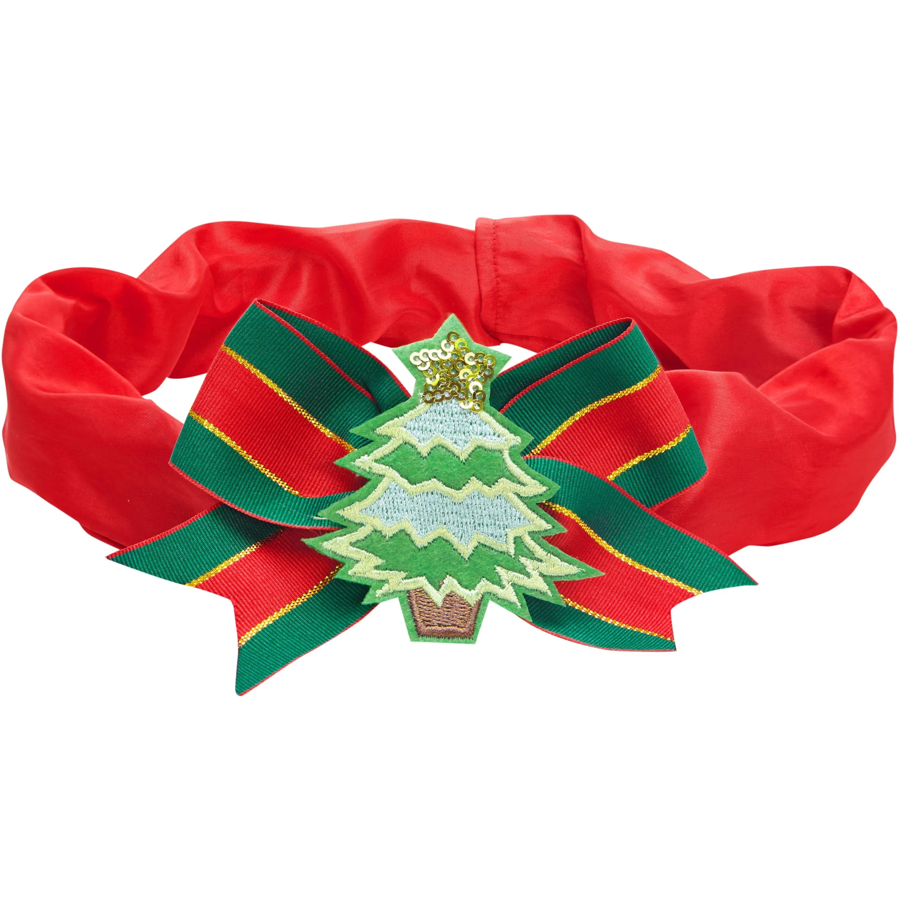 Festival Fever Christmas Dog Collar Cover