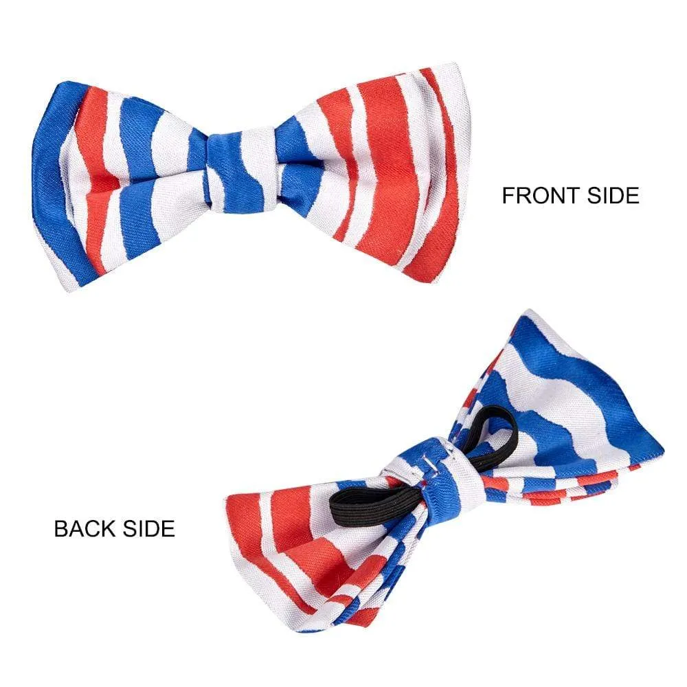 Flag of France Bowtie Dog Collar