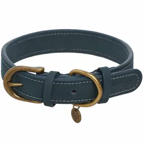 Full Grain Leather Dog Collar