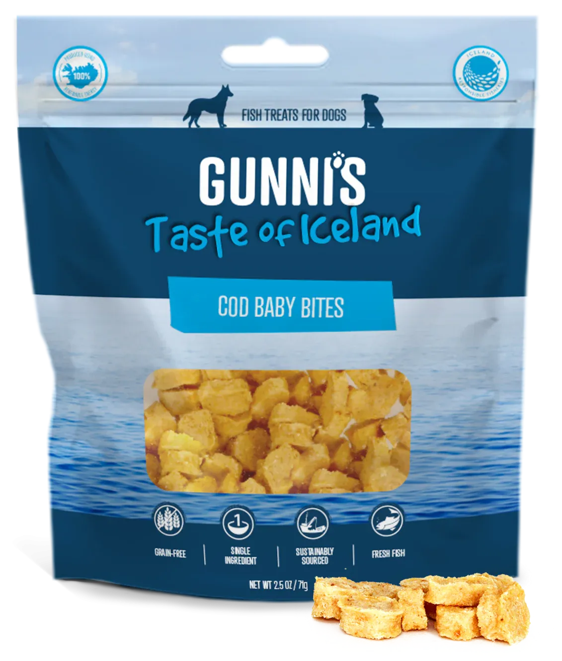 Gunni's Cod Baby Bites