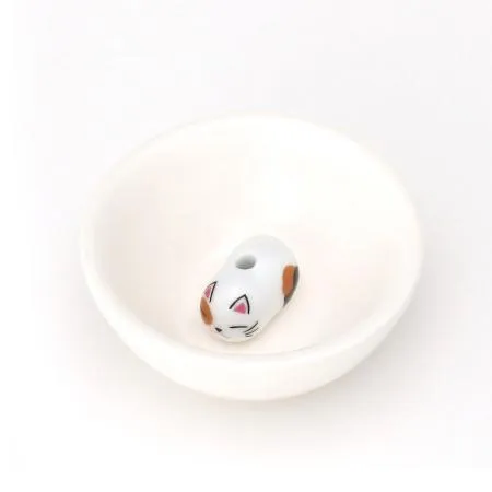 Incense Holder with Small Plate - Cat