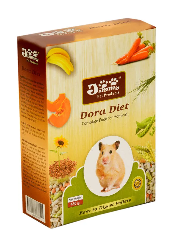 Jimmy Pet Products Dora Diet Food for Hamster 450gm