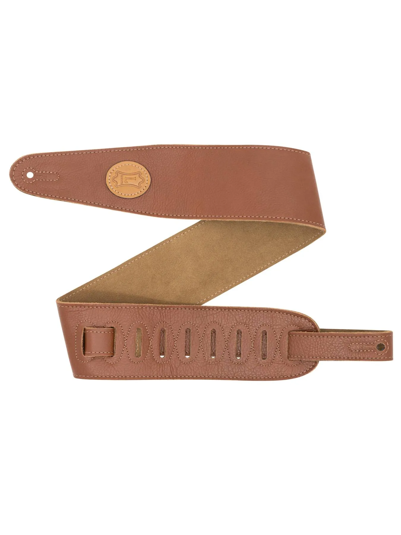 Levy's 3" Garment Leather Strap with Suede Backing,Tan