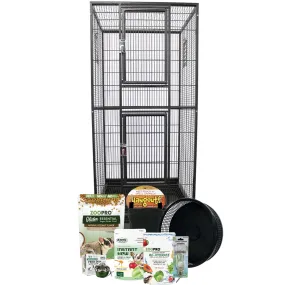 Madagascar Cage & Starter Pack for Sugar Gliders