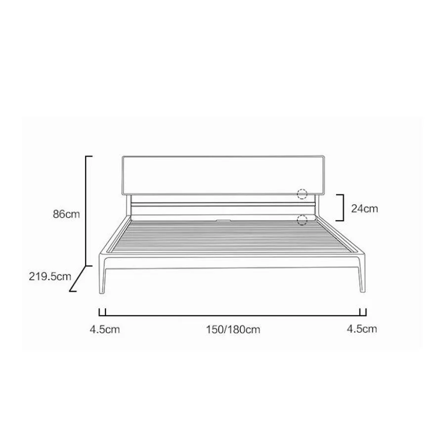 Moriyama bed in ash