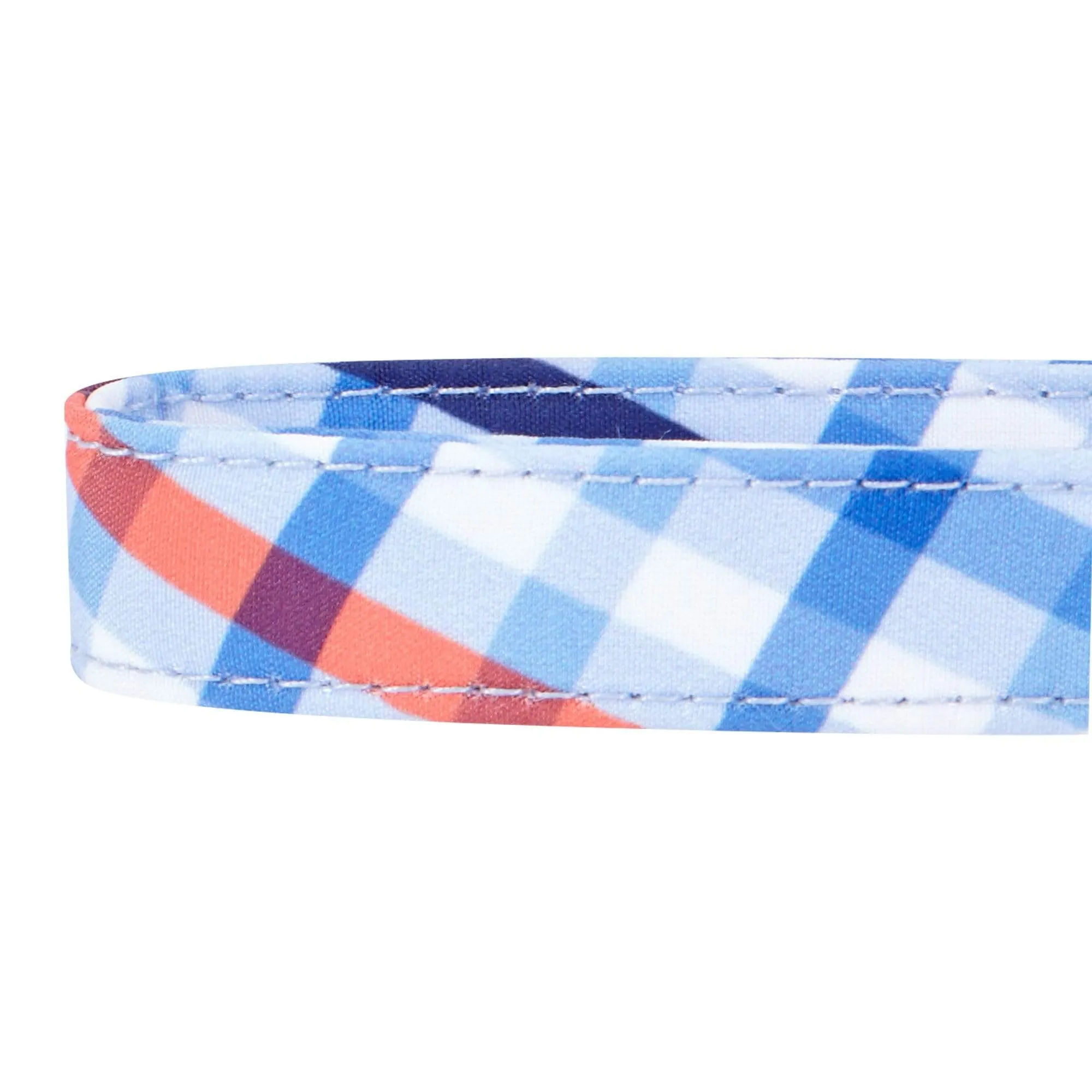 Multiple Hues Scottish Dog Collar with Tie