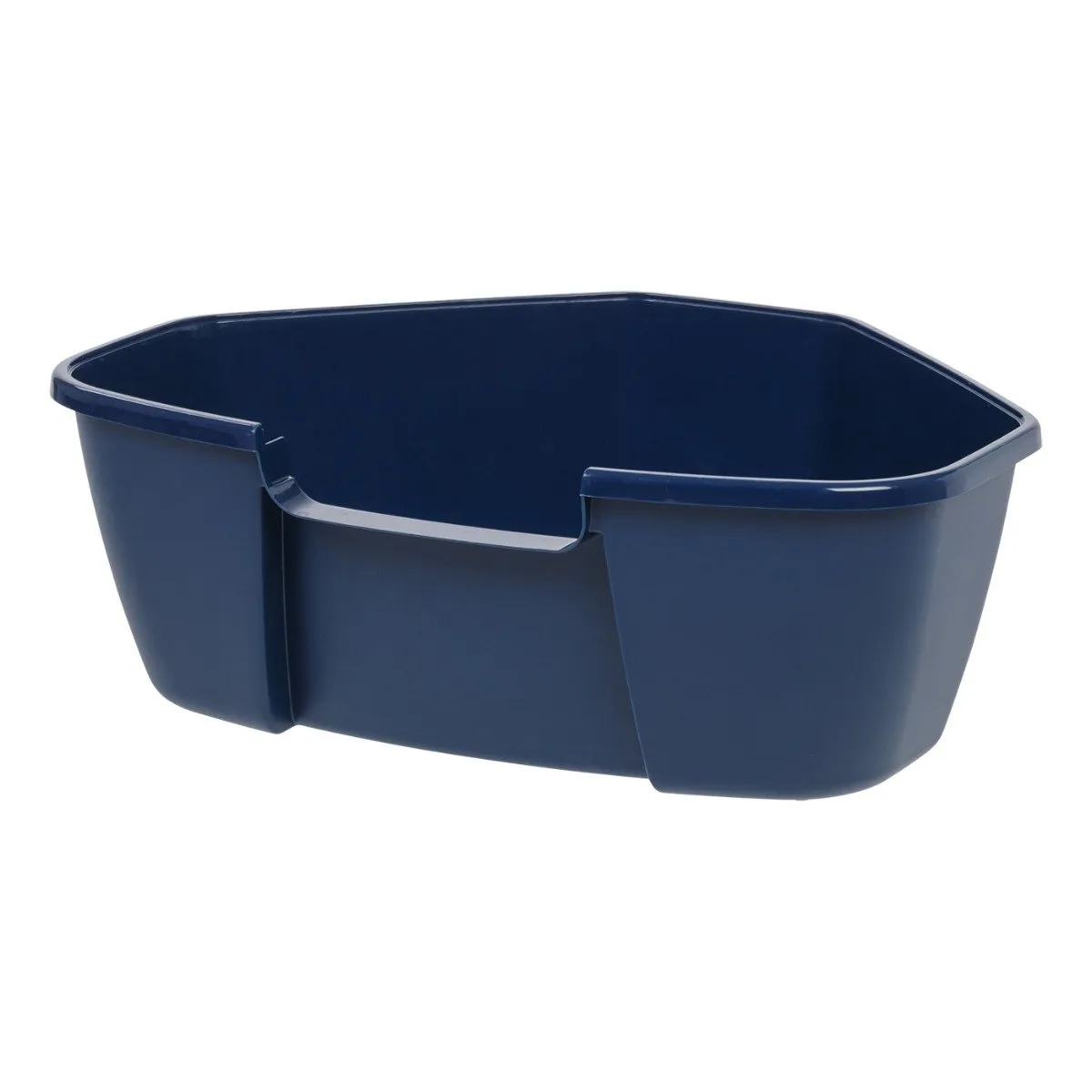 Open-Top Cat Litter Pan - Large Corner