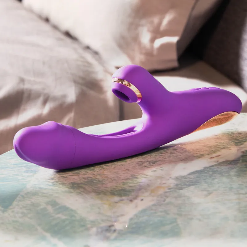 Sam Ⅳ - Vibrator with Flapping Vibration & Clitoral Suction