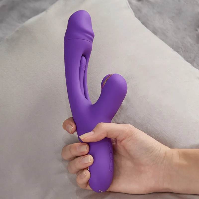 Sam Ⅳ - Vibrator with Flapping Vibration & Clitoral Suction