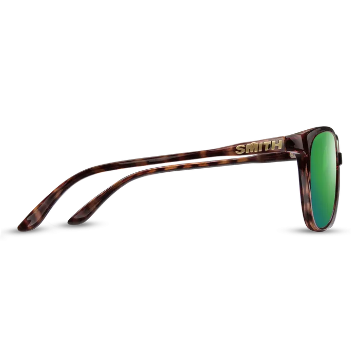 Smith Cheetah Tortoise Frame - ChromaPop Polarized Green Mirror Lens - Polarized Sunglasses