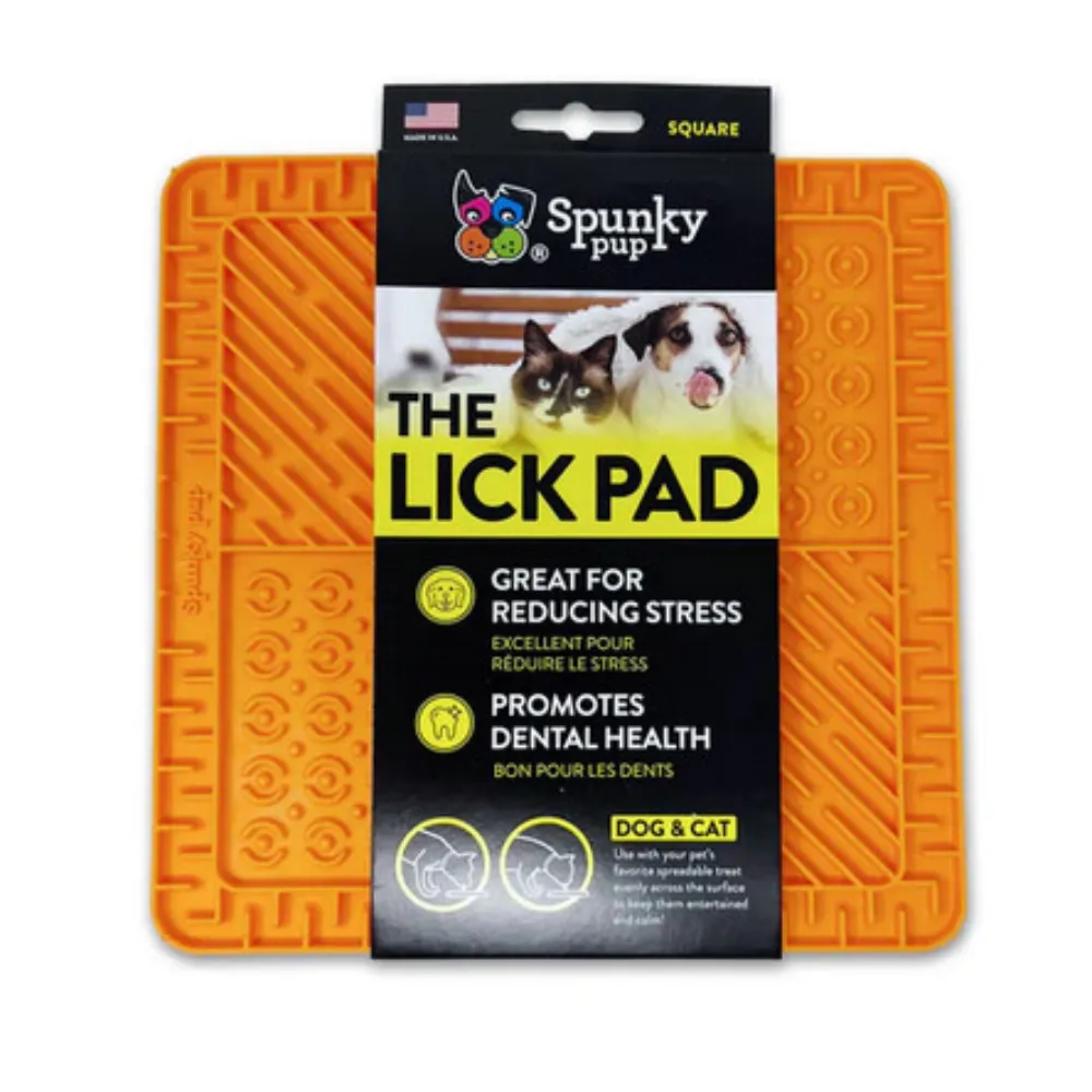 The Textured Lick Pad for dogs and cats