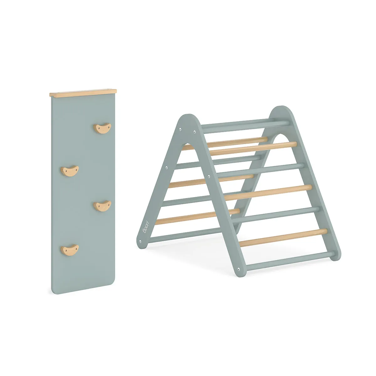 Tidy Pikler Climbing Triangle & Ramp 2 Piece Set