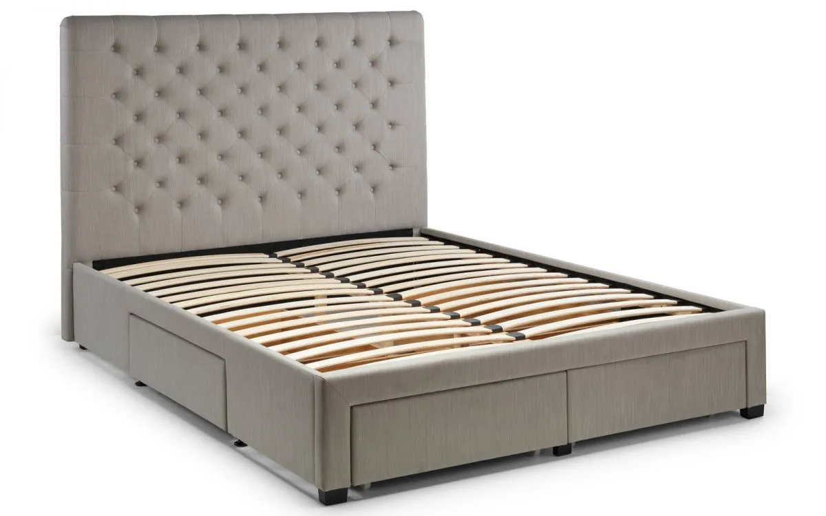 Wiltshire Fabric Storage Bed Frame - 5ft King Size