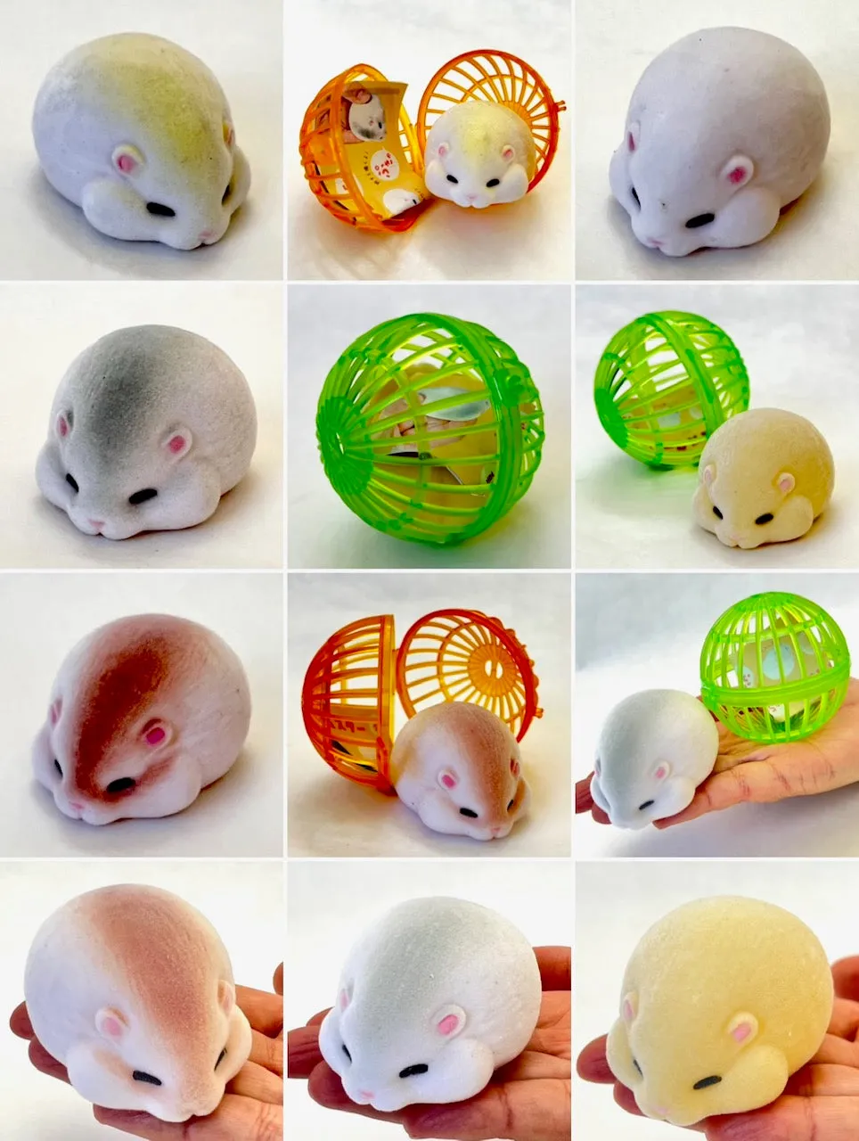 X 70204 Hamster Figurine Capsule-DISCONTINUED