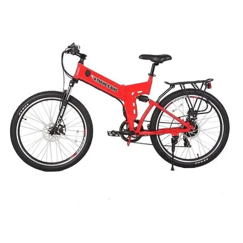 X-Treme X-Cursion Elite 24 Volt 300W Folding Electric Mountain Bike