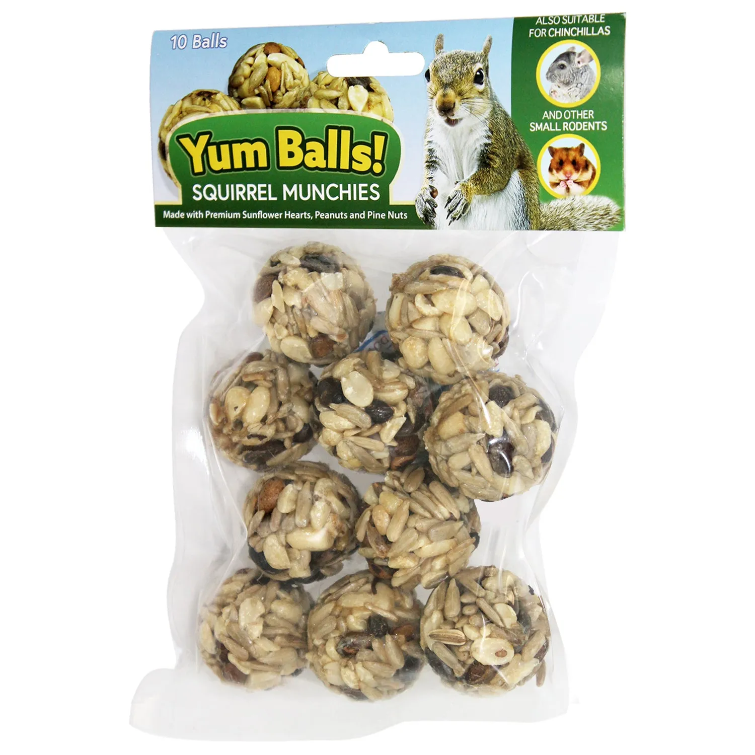 Yum Balls! Squirrel Munchies